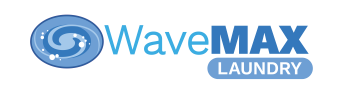 Wavemax Laundry Logo Narrow
